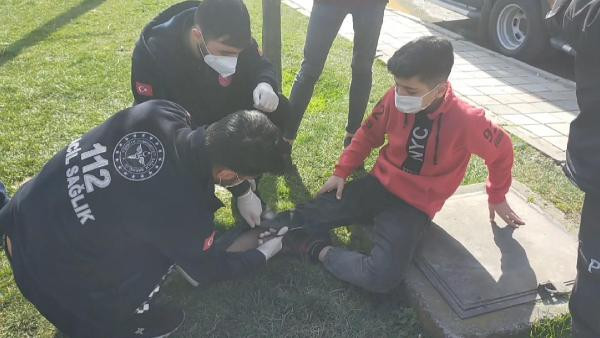 14 yaşındaki çocuk parka giderken bıçaklandı - Resim : 2