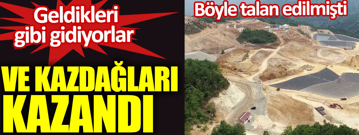 Kazdağları'nda yapanın yaptığı yanına kar mı kalacak. Maden arayan şirketin ruhsatı iptal edildi ama izin verenin hiç mi suçu yok - Resim : 1