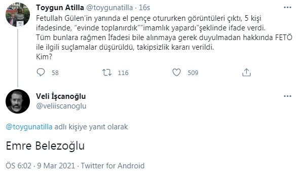 Gazeteci Toygun Atilla sosyal medya hesabından bir bilmece paylaştı. İfadesi bile alınmayan FETÖ’cü futbolcu kim - Resim : 6