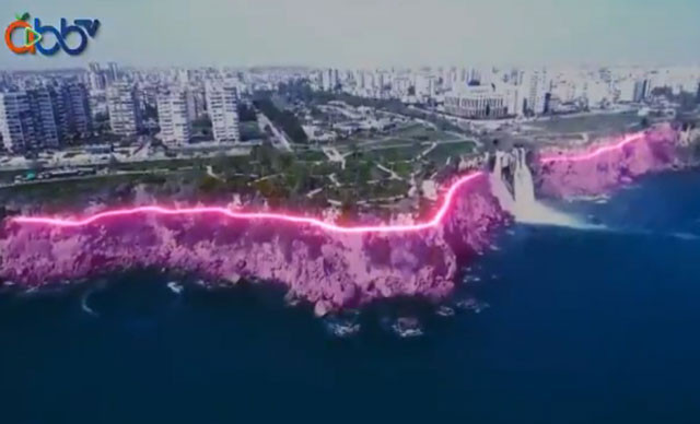 Falezleri ışıklandırdılar dünya hayran kaldı. Sadece 2 kişi kıskandı - Resim : 4