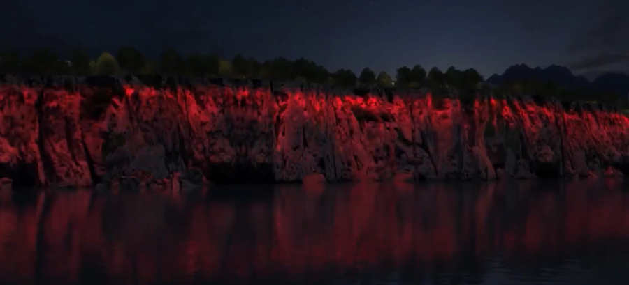 Falezleri ışıklandırdılar dünya hayran kaldı. Sadece 2 kişi kıskandı - Resim : 2