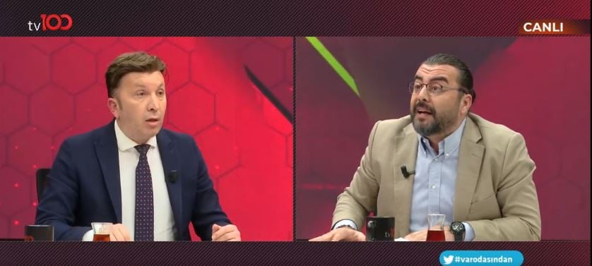 A live FETO discussion broke out between Emre Bol and Evren Turhan.  The studio was suddenly confused