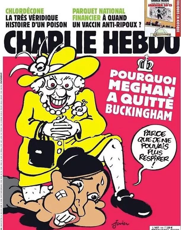 Charlie Hebdo bu defa İngiltere'yi ayağa kaldırdı - Resim : 1