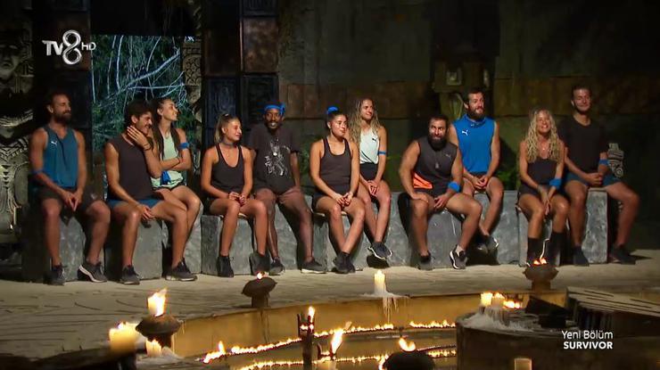 Ünlüler tartıştı. Survivor''da dokunulmazlığı gönüllüler kaybetti