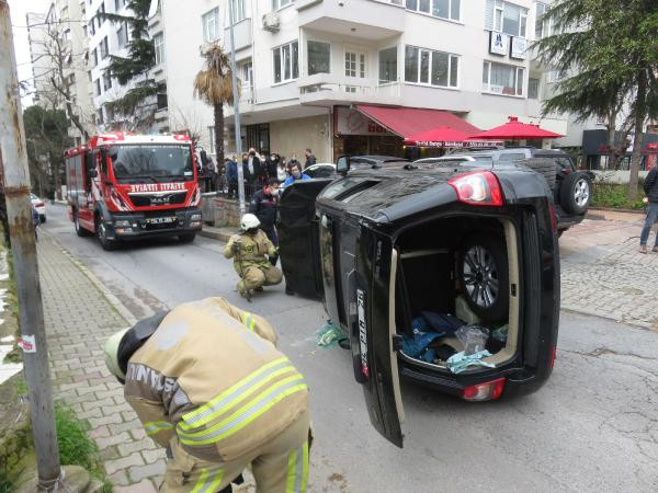 Kaza yapan kadın hüngür hüngür ağladı - Resim : 2