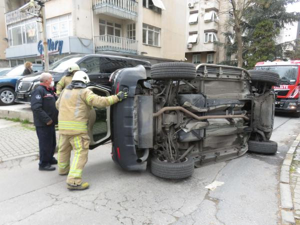 Kaza yapan kadın hüngür hüngür ağladı - Resim : 9