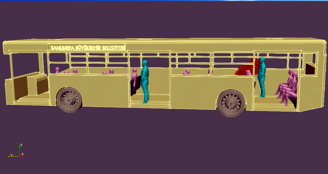 Otobüs camları açık olmasına rağmen virüs işte böyle yayılıyor. Virüsün toplu taşımada bulaşma yolları tek tek açıklandı - Resim : 2