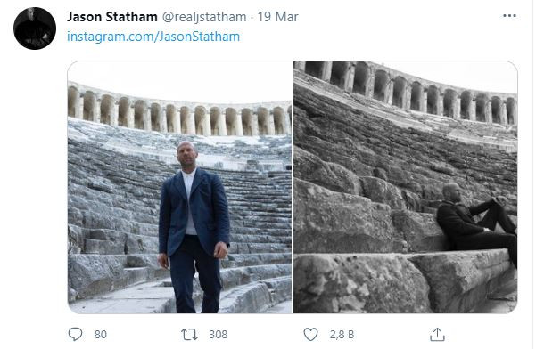 Ünlü aktörün paylaşımı sosyal medyayı salladı - Resim : 1