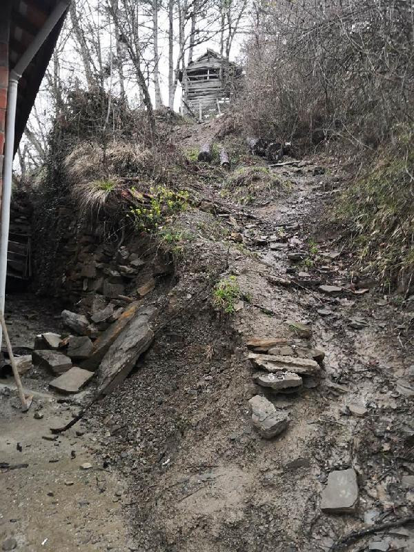 Bartın'da heyelan: 2 ev boşaltıldı - Resim : 4