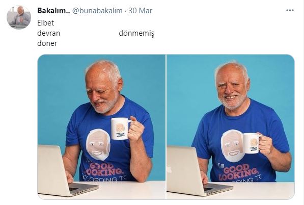 Meme Seven Yaşlı Adam