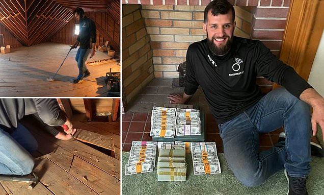 Parkelerinin altından servet çıktı. Saya saya bitiremediler - Resim : 1