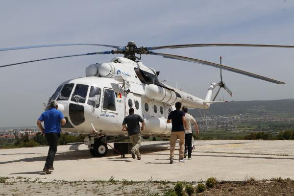 Çanakkale'de yangın helikopteri kullanıma hazır - Resim : 1
