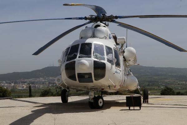 Çanakkale'de yangın helikopteri kullanıma hazır - Resim : 2