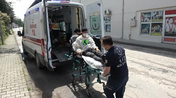 Kısıtlamayı ihlal etti. Kaçarken bacağını kırdı - Resim : 3