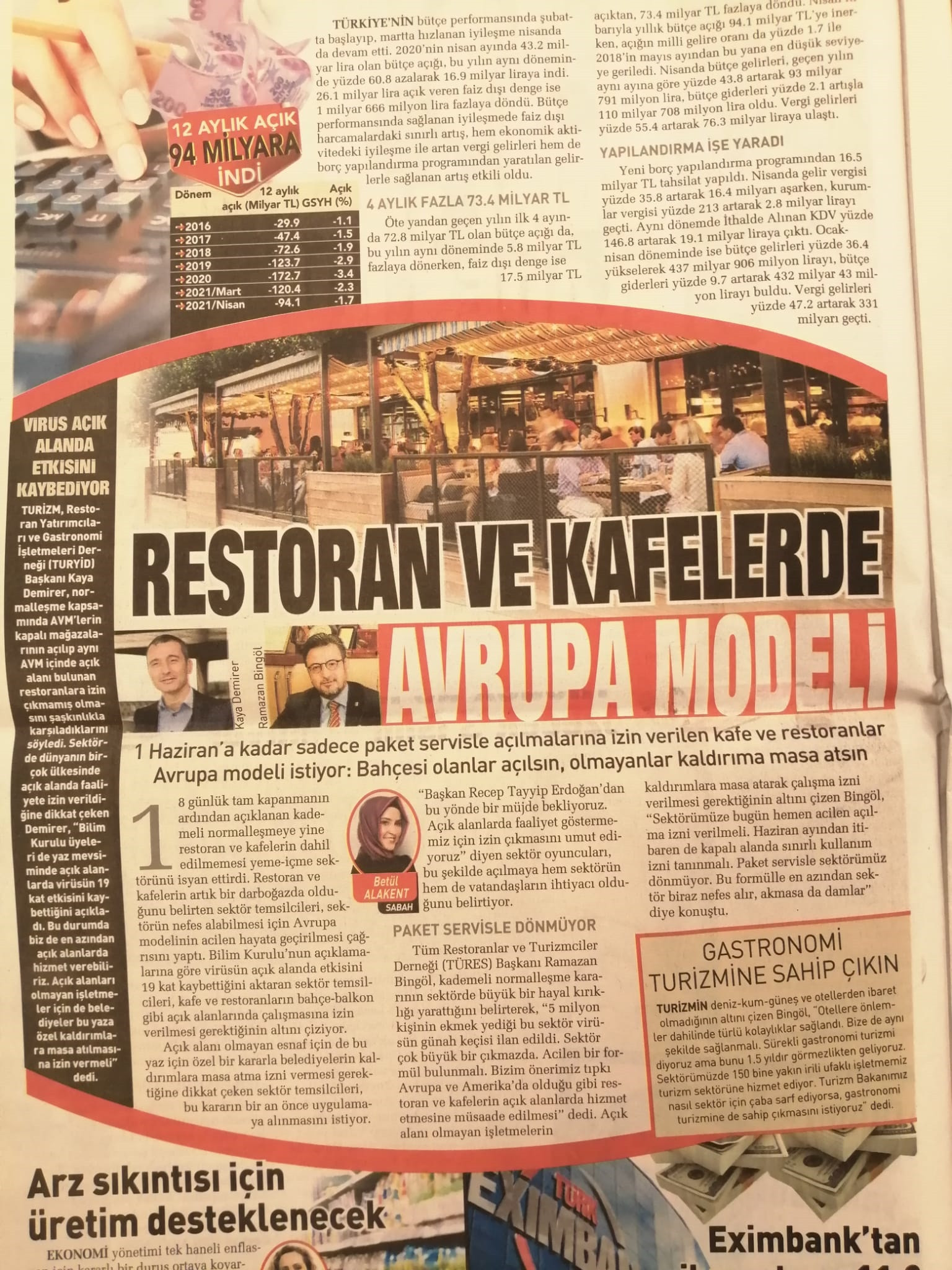 Kademeli normalleşmeyi Sabah Gazetesi’nde bu sözlerle değerlendirdi: Hayal kırıklığı yarattı - Resim : 1