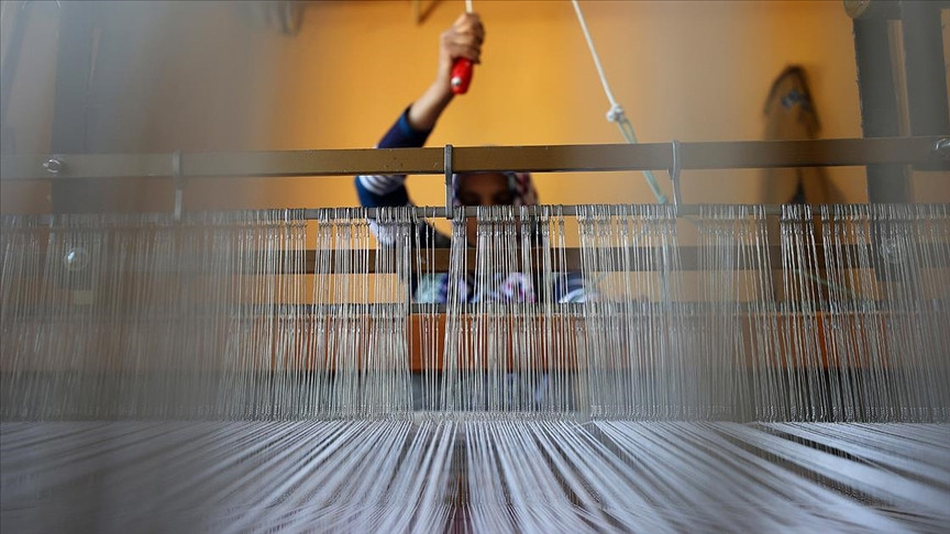 Bursa’da dokunan kumaşlar ilgi odağı oldu - Resim : 5