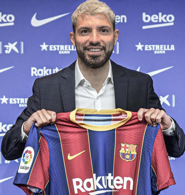 Kun Agüero resmen Barcelona'da - Resim : 1