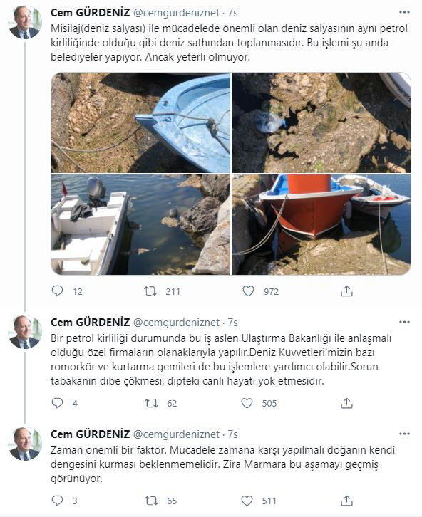 Emekli amiral Cem Gürdeniz Marmara’yı öldüren deniz salyaları için büyük çözümü açıkladı - Resim : 1