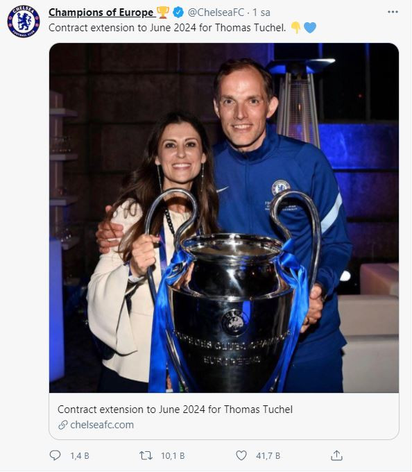 Chelsea'de Tuchel'in sözleşmesi uzatıldı - Resim : 1