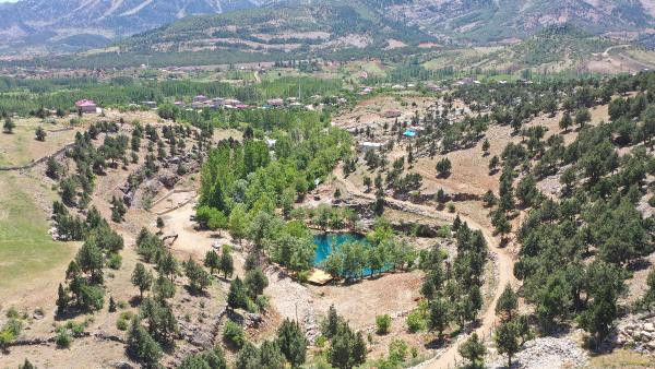 Kahramanmaraş'ın gizemli cenneti Yeşilgöz'e yoğun ilgi - Resim : 9