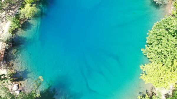 Kahramanmaraş'ın gizemli cenneti Yeşilgöz'e yoğun ilgi - Resim : 10