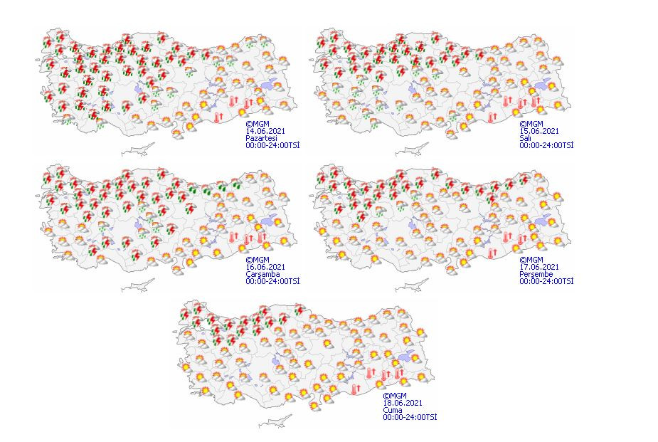 Meteoroloji yaz günlerinin geleceği tarihi açıkladı - Resim : 2