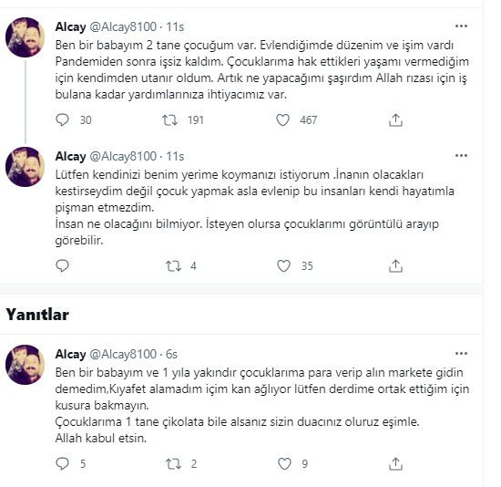 İşsiz ve çaresiz insanlar sosyal medyadan yalvarıyor artık - Resim : 1