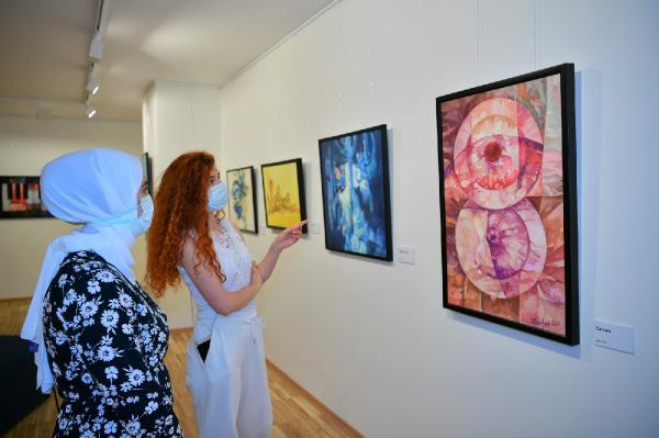 Namevcut sergisi sanatseverlerle buluştu - Resim : 2