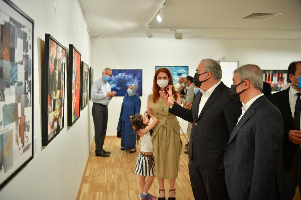 Namevcut sergisi sanatseverlerle buluştu - Resim : 3