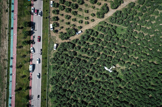 Pilotlar burunları kanamadan kurtuldu - Resim : 6