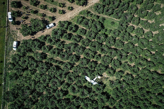 Pilotlar burunları kanamadan kurtuldu - Resim : 5