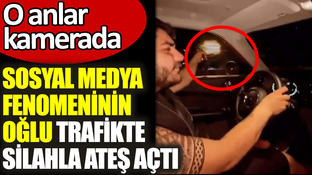 Murat Övüç'ün oğlu trafikte silahla ateş açtı