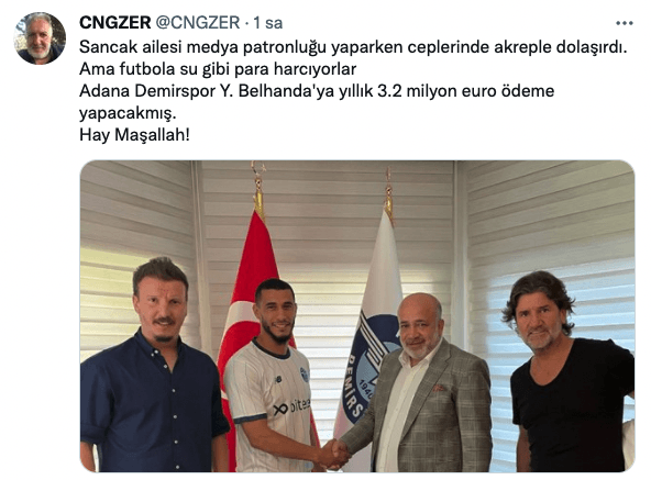 Gazeteci Cengiz Er’den ‘Sancak ailesine’ olay gönderme: Ceplerinde akreple dolaşırdı… - Resim : 1