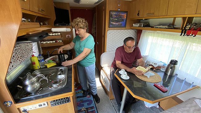 Karavanla 14 yılda 15 ülke ile Türkiye'de 77 şehri gezdiler - Resim : 3