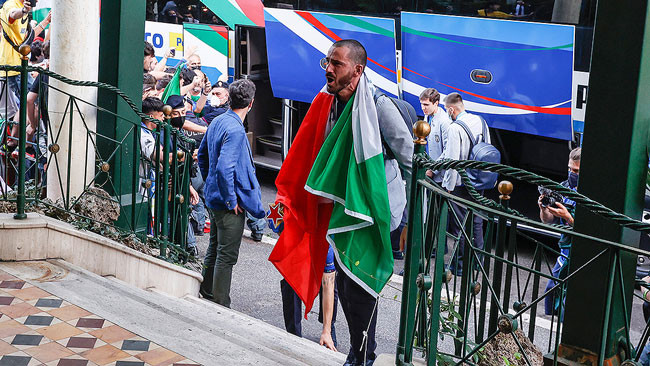 Avrupa Şampiyonu İtalya evine döndü - Resim : 1