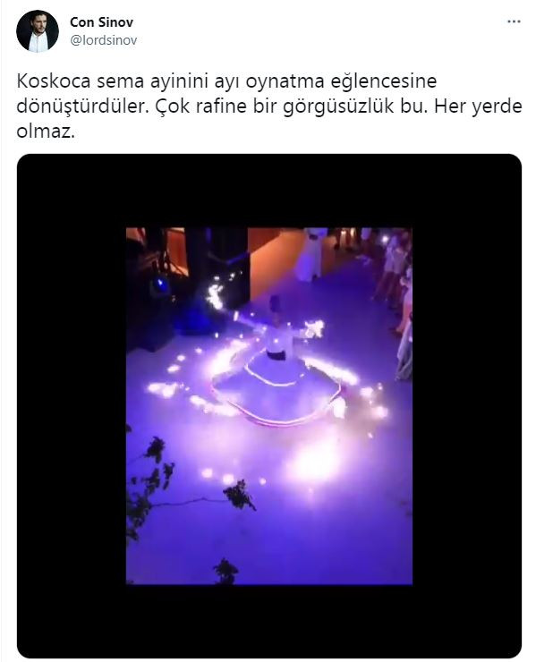 Sema ayininde büyük görgüsüzlük - Resim : 1