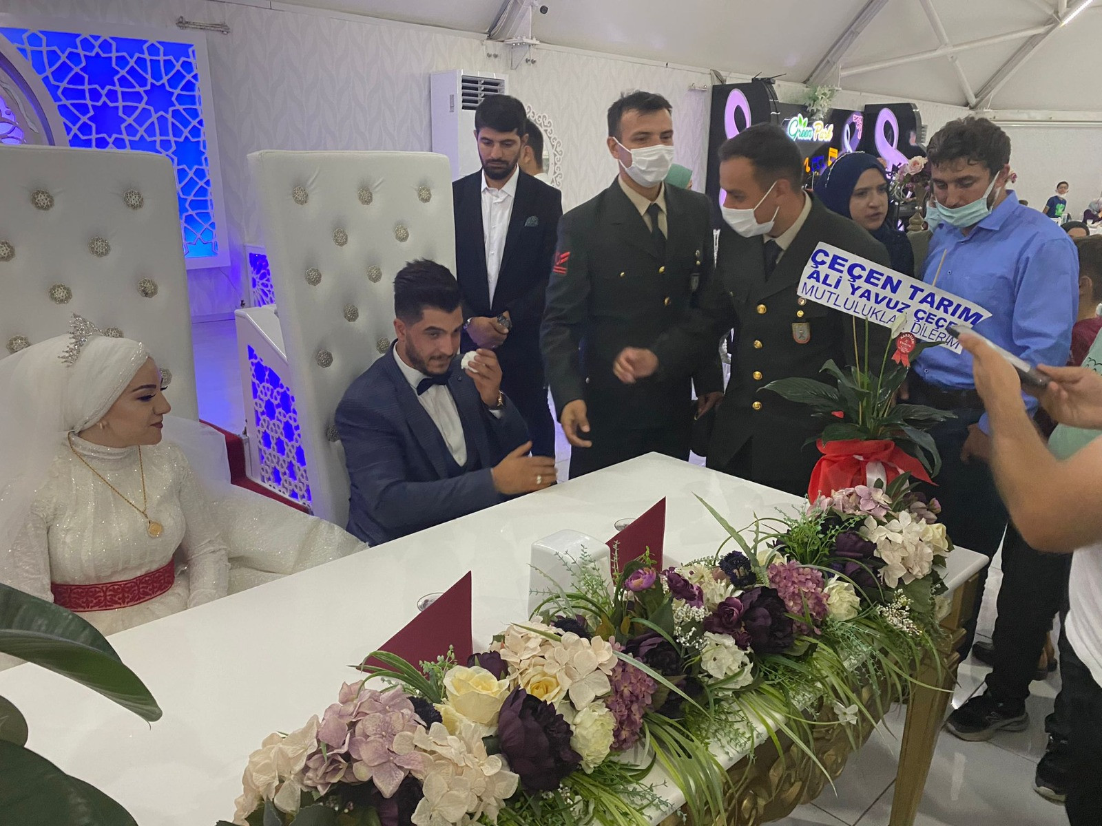 Afrin Gazisi dünya evine girdi - Resim : 3