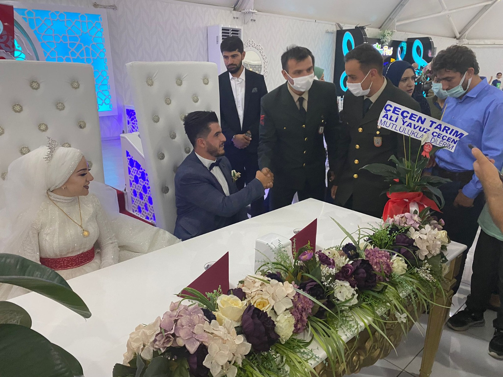 Afrin Gazisi dünya evine girdi - Resim : 4