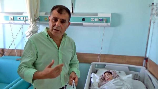 Hatay'da başörtüsünü takmak isterken midesi delindi - Resim : 2