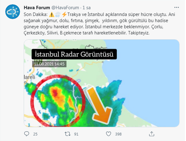 Meteorologlar acil uyarı yaptı - Resim : 1