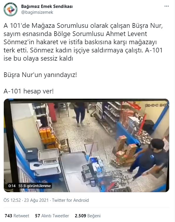 A-101'de büyük skandal - Resim : 1