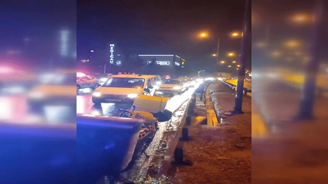 Tünel girişinde kaza - Resim : 1