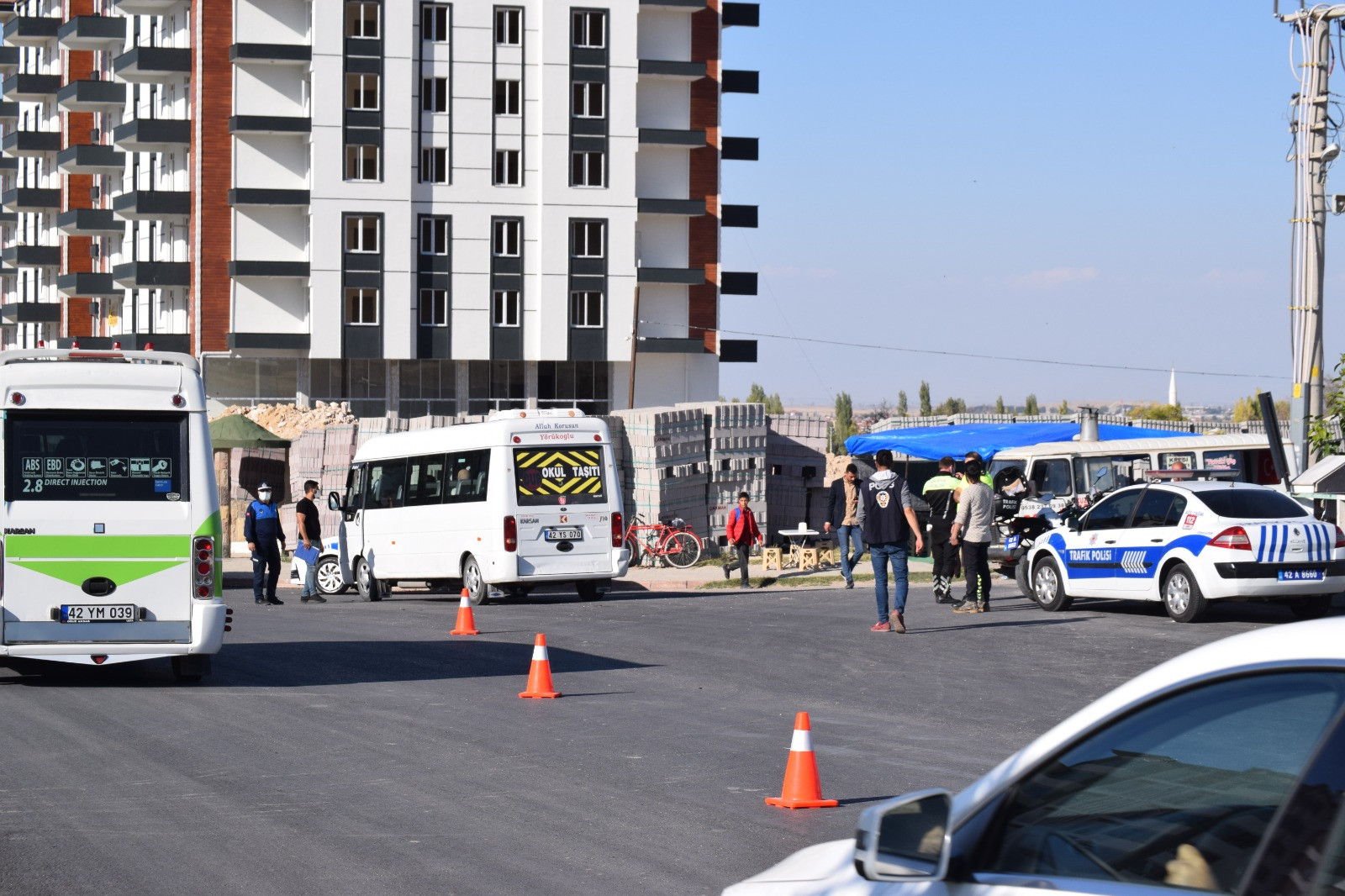 Konya'da okul servislerine denetim - Resim : 2