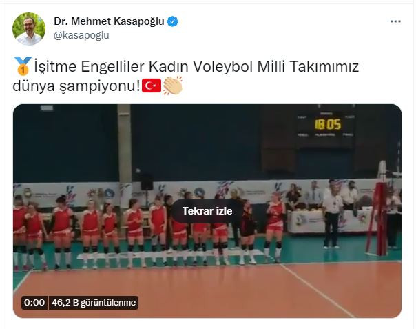 Milli sporculardan işaret diliyle İstiklal Marşı - Resim : 1