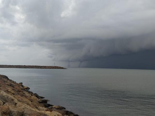 Enez sahili açıklarında 2 hortum oluştu - Resim : 3