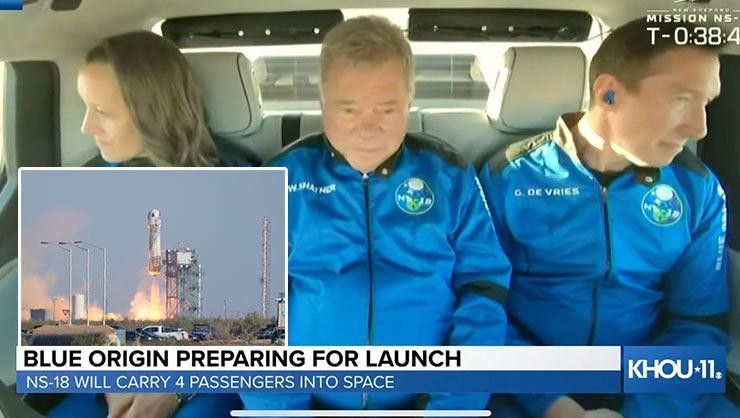 Atılgan Yıldız Gemisinin kaptanı Uzay Yolu'nun kahramanı Kaptan Kirk 90 yaşında uzaya gitti - Resim : 2