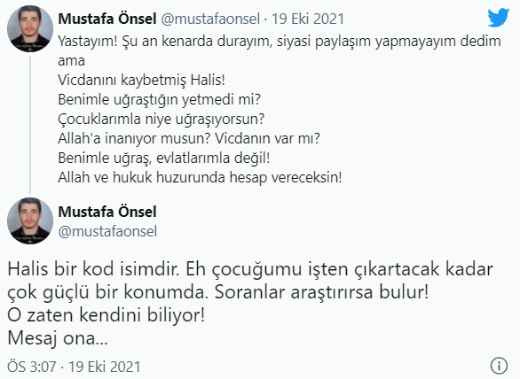 FETÖ kumpası mağduru Mustafa Önsel isyan etti: Benimle uğraş, evlatlarımla değil! - Resim : 1