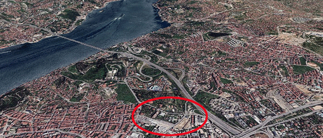 Nakkaştepe'deki gözde arsa da satılıyor. Boğaz manzaralı bu arsayı bakalım kim alacak - Resim : 2