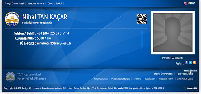 Baldızını işe alan Rektör Erhan Tabakoğlu'ndan cehennemli savunma! Olay duyulunca Trakya Üniversitesi ne yaptı - Resim : 4