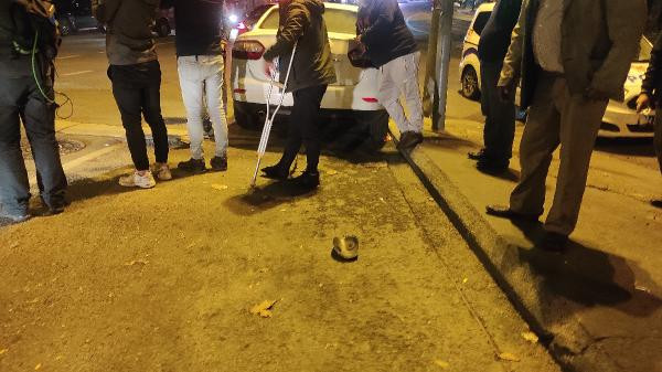 Şişli'de çadırda gaz sıkışması sonucu patlama - Resim : 1